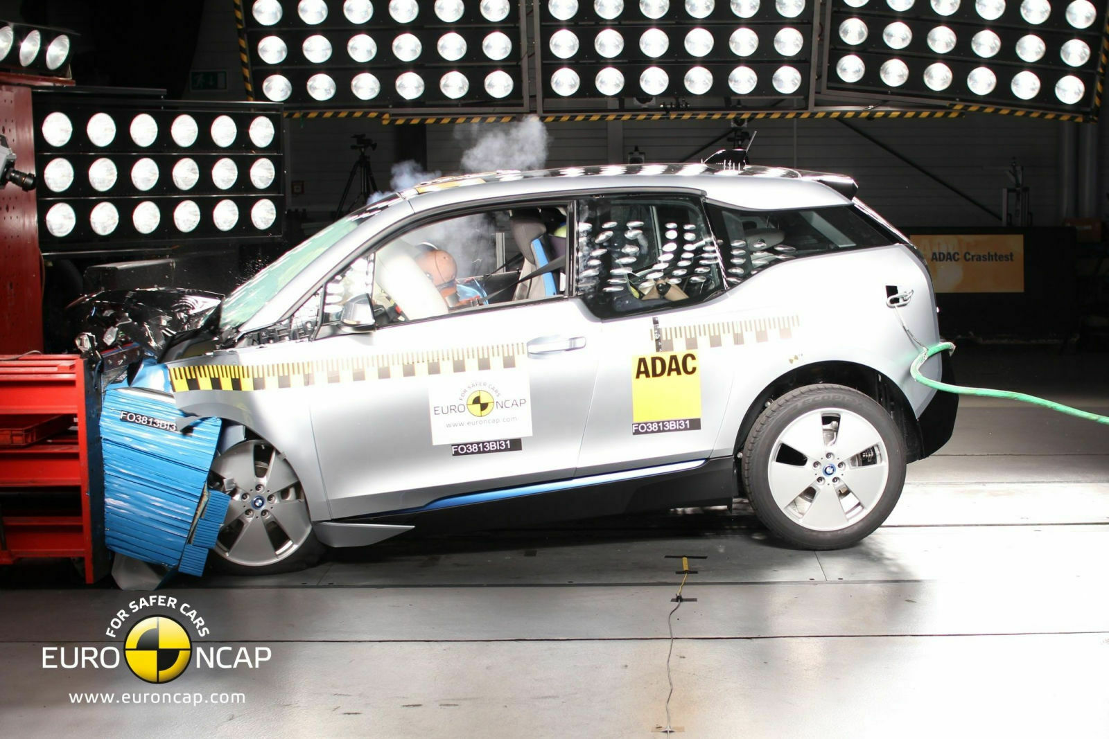 Der BMW i3 hat von der Prüforganisation Euro NCAP vier Sterne erhalten