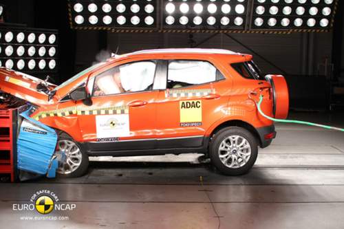 Der Ford EcoSport wurde ebenfalls mit "nur" vier Sternen bewertet