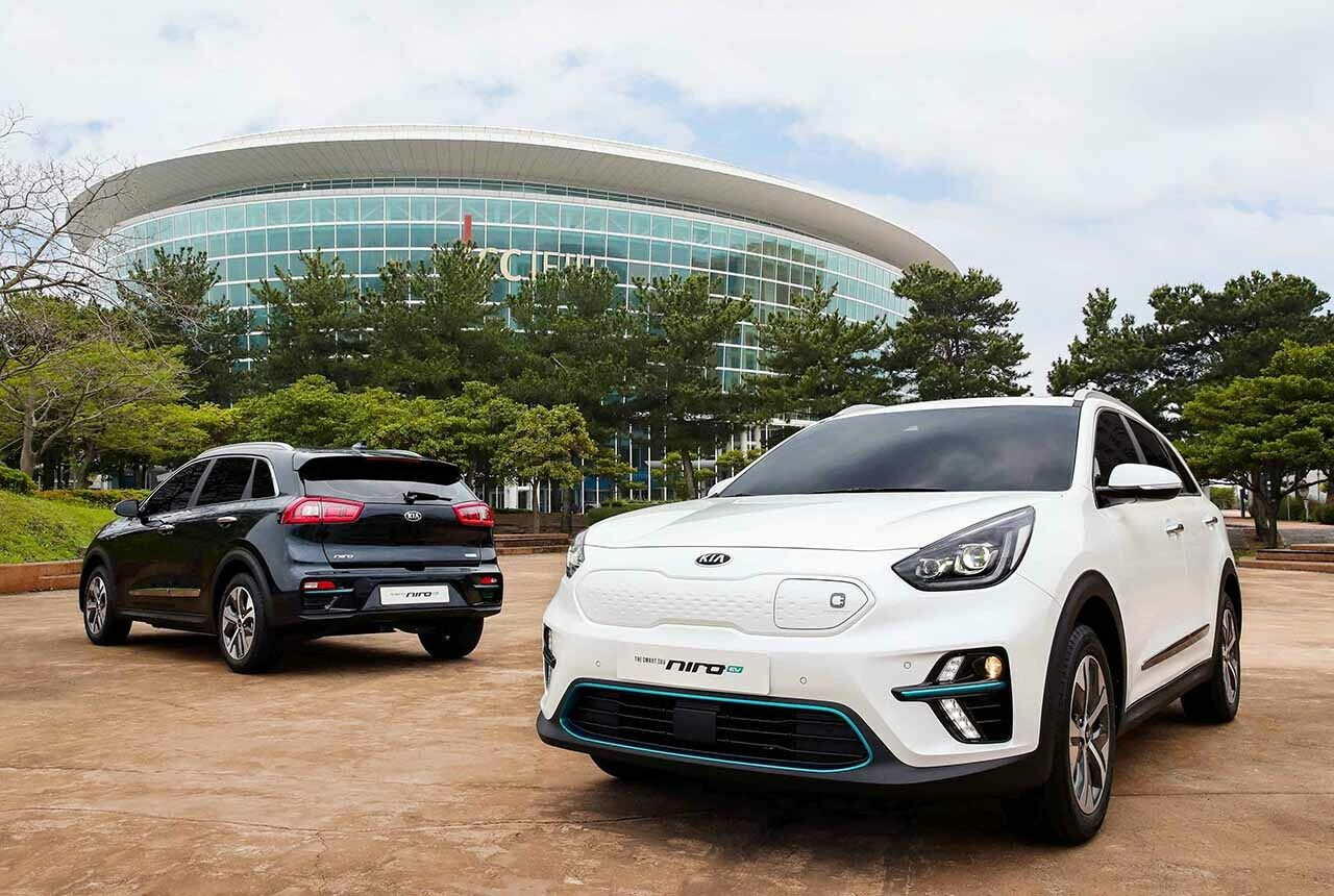Kia zeigt erste Bilder vom Elektro-Crossover Niro EV