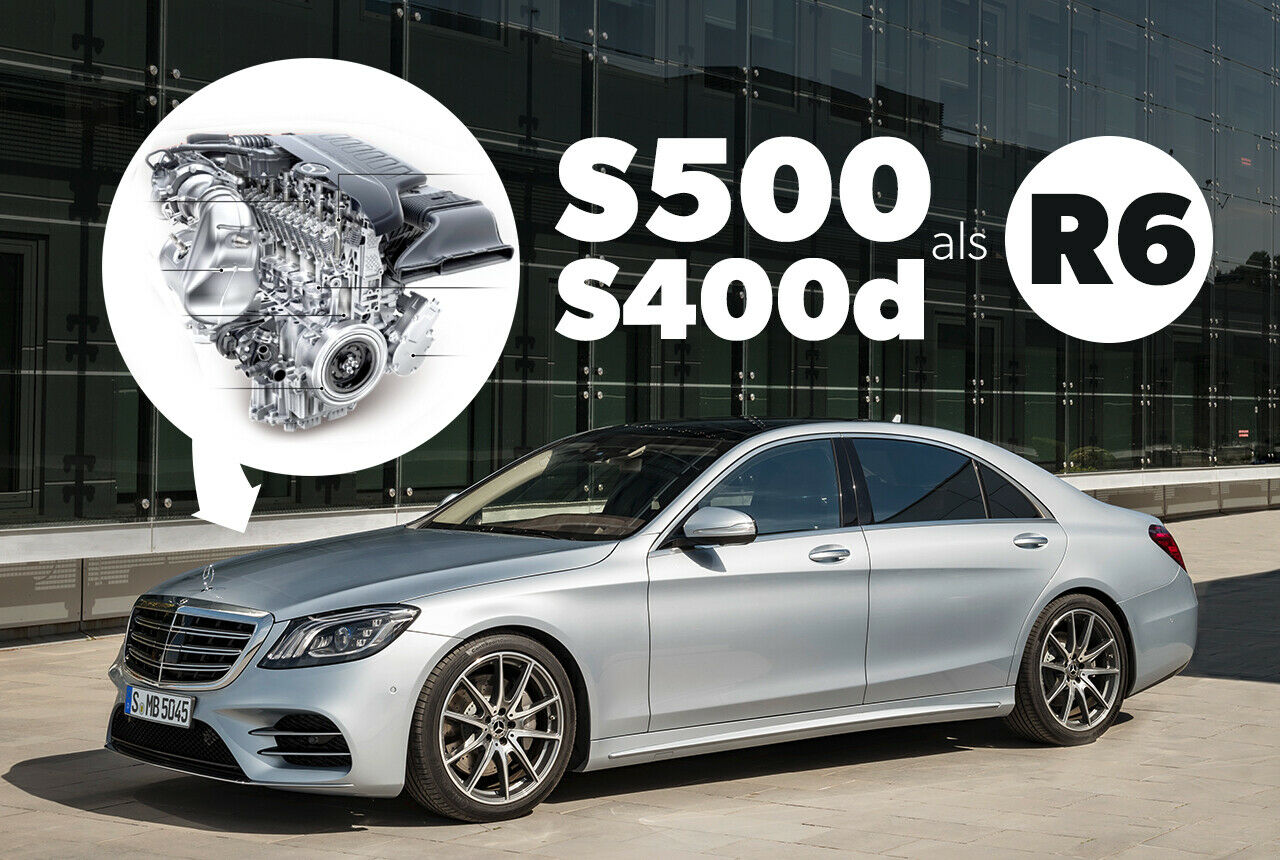Mercedes S 500 und S 400 d: Die neuen Motoren zeigt der Hersteller auf dem Motorensymposium im Wien