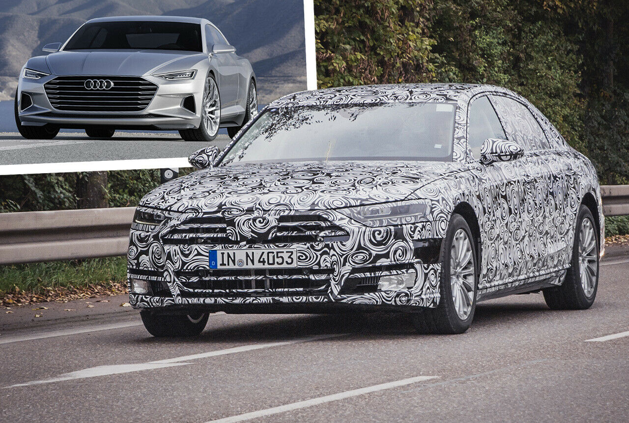 Der neue Audi A8: Wir haben Generation 4 bei Testfahrten in Ingolstadt erwischt