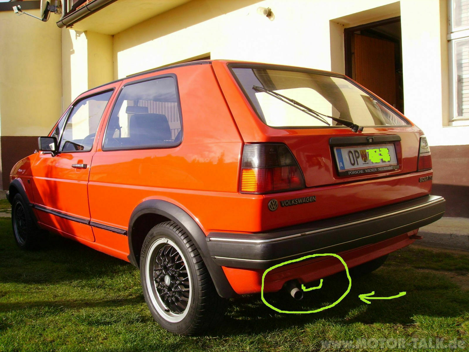 Der erste in Serie produzierte Golf 2.. Das isser.... (wen´s interessiert)