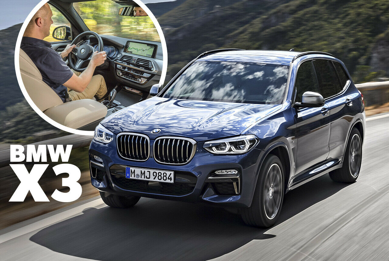 Kein Zufall, dass BMW den X3 am liebsten in der M-Variante testen lässt. Die passt am besten zur ziemlich knackigen Abstimmung des neuen X3
