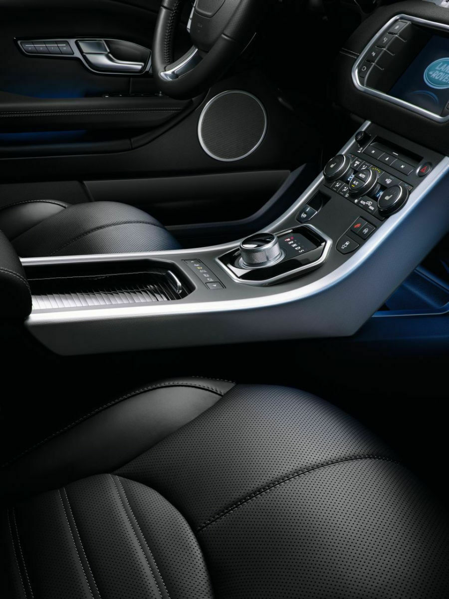 Range Rover Evoque Facelift: Mittelkonsole