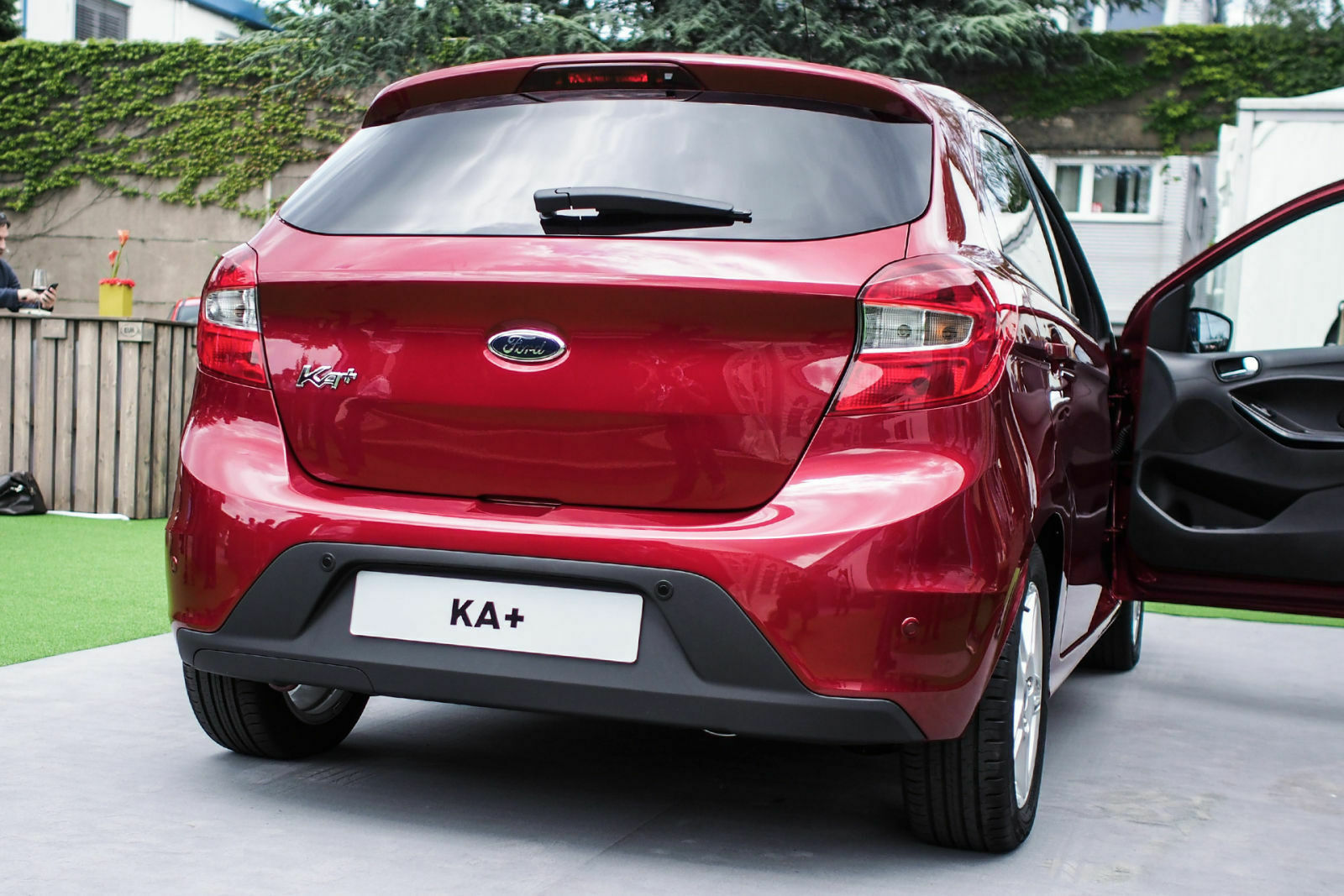 Ford Ka+: Heckansicht
