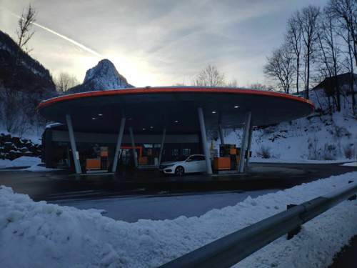 Honda Civic 10 Tankstelle