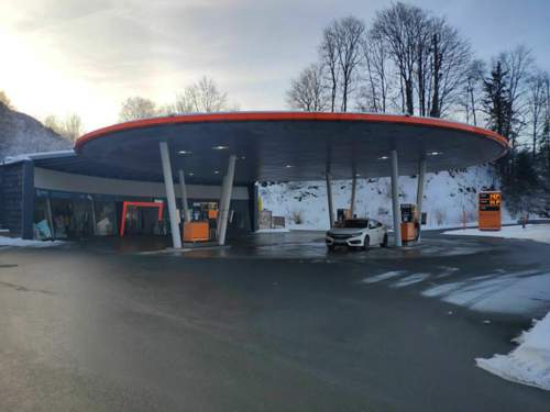 Inn Tank Tankstelle Breiten Tee Kufstein