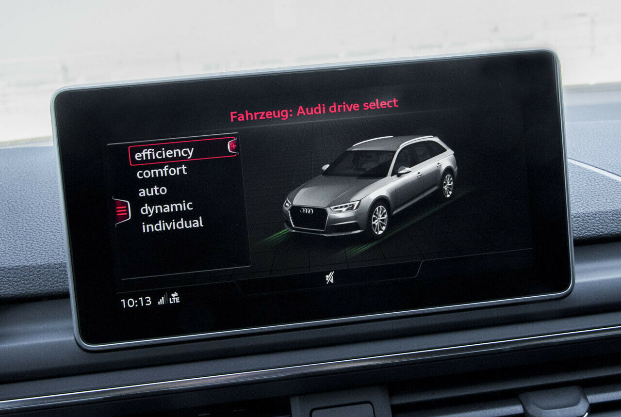 Optional: Verstellfahrwerk im Audi A4 G-Tron
