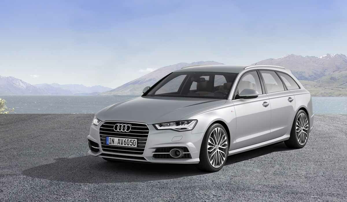 Optional bietet Audi das A6 Facelift mit Matrix-LED-Licht an