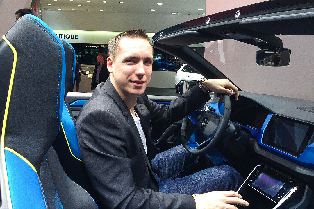 Futuristisch: Die Sitze im T-Roc sind mit Neopren bezogen