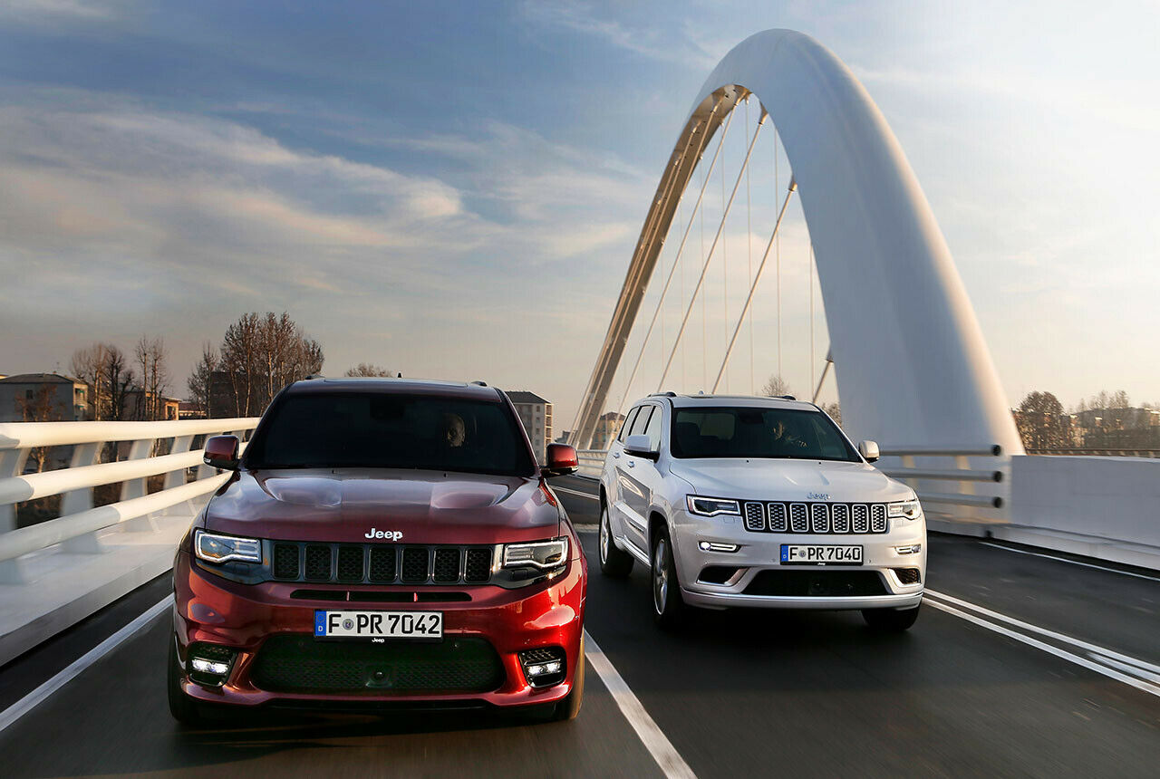 Der Jeep Grand Cherokee SRT wird als SRT von einem 468 PS starken V8-Benziner angetrieben