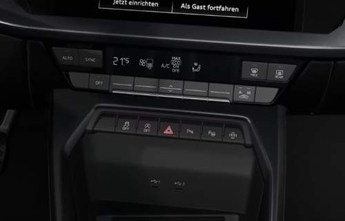 Audi a3 neue taste