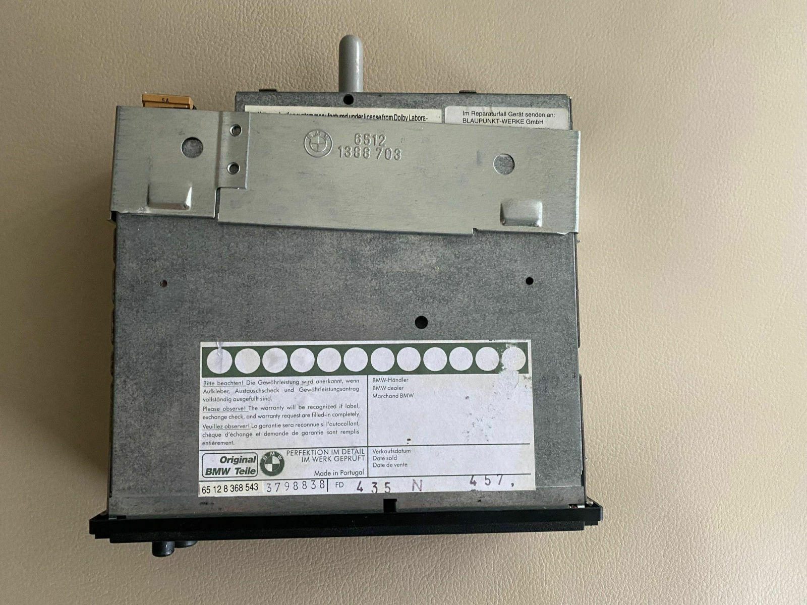 Der große "Radio Code verloren"-Thread (Radiocode)