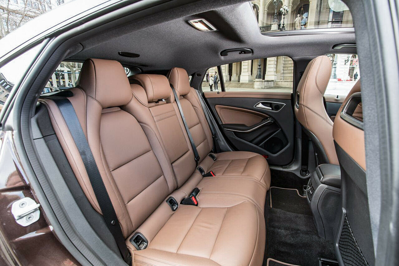 Der Fond des CLA Shooting Brake