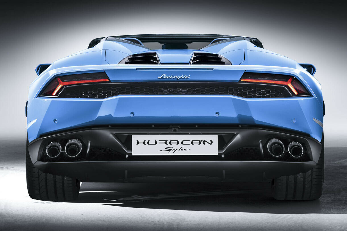 Die Technik teilen sich Huracán und Huracán Spyder mit dem Audi R8