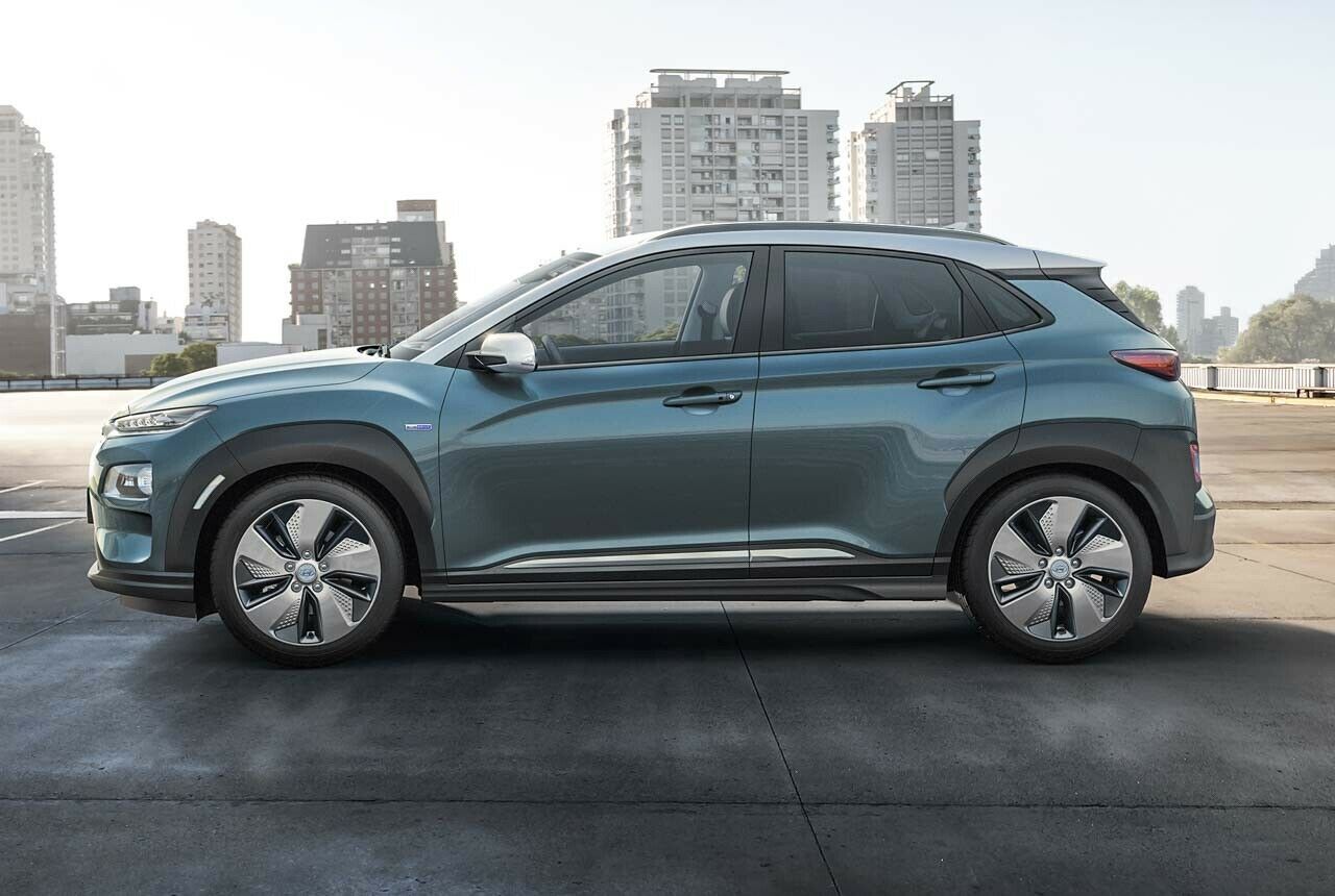 Hyundai Kona Elektro: Seitenansicht