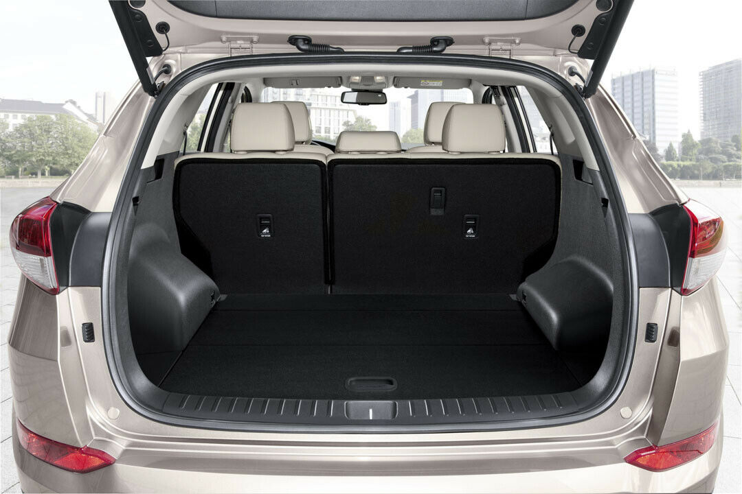 Der Kofferraum des Hyundai Tucson fasst familientaugliche 513 Liter