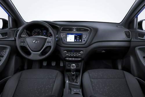 Hyundai i20 Facelift: Im Cockpit tut sich nicht viel