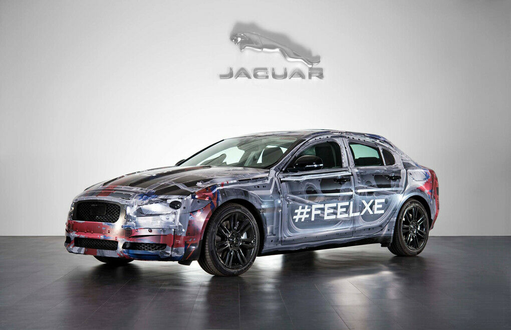 Jaguar zeigt ein Maultier: Dieser gekürzte XF trägt die Technik des XE in sich