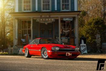 Facelift Version des XJS mit Tieferlegung