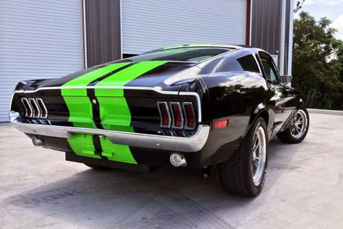 Der 68er Mustang leistet nach dem Bloodshed-Umbau fast 800 PS