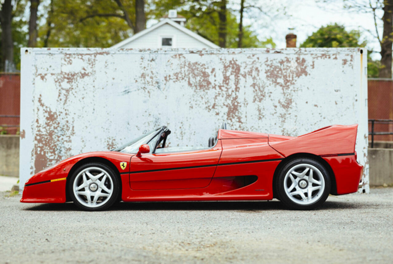 Die Chassis-Nummer 99999 war der erste Ferrari F50, eigentlich ein Vorserienmodell