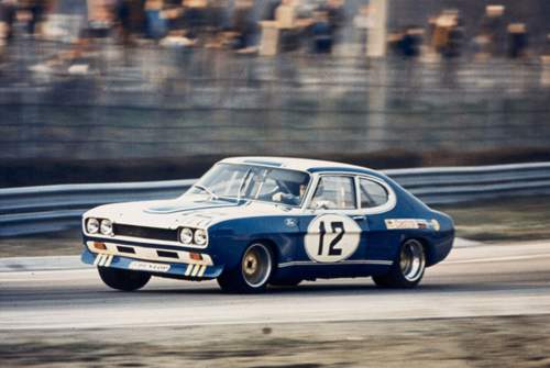 Der RS bildete die Basis für den Einsatz des Capri im Motorsport