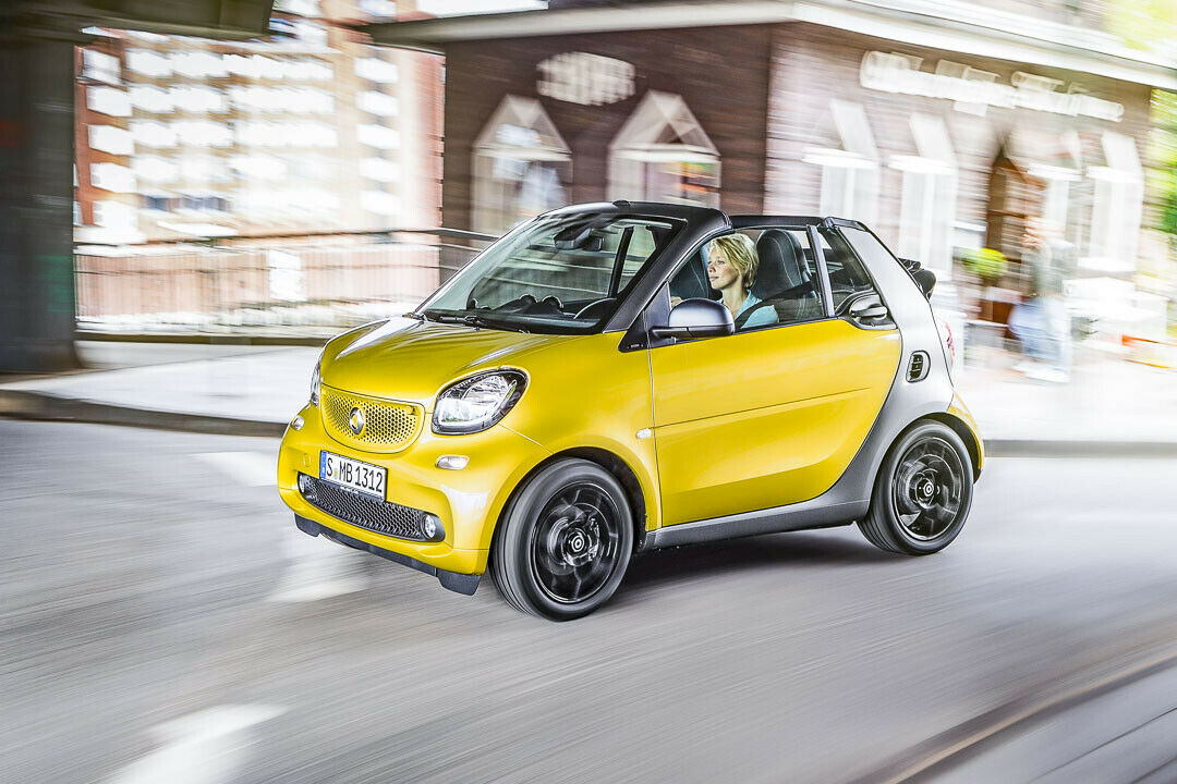Smart Fortwo Cabrio: Auf der IAA 2015 zeigt Daimler erstmals das neue Smart Cabrio
