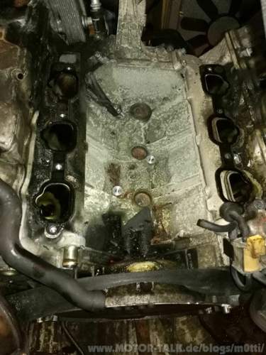 Mein alter Motor ohne Ansaugbrücke