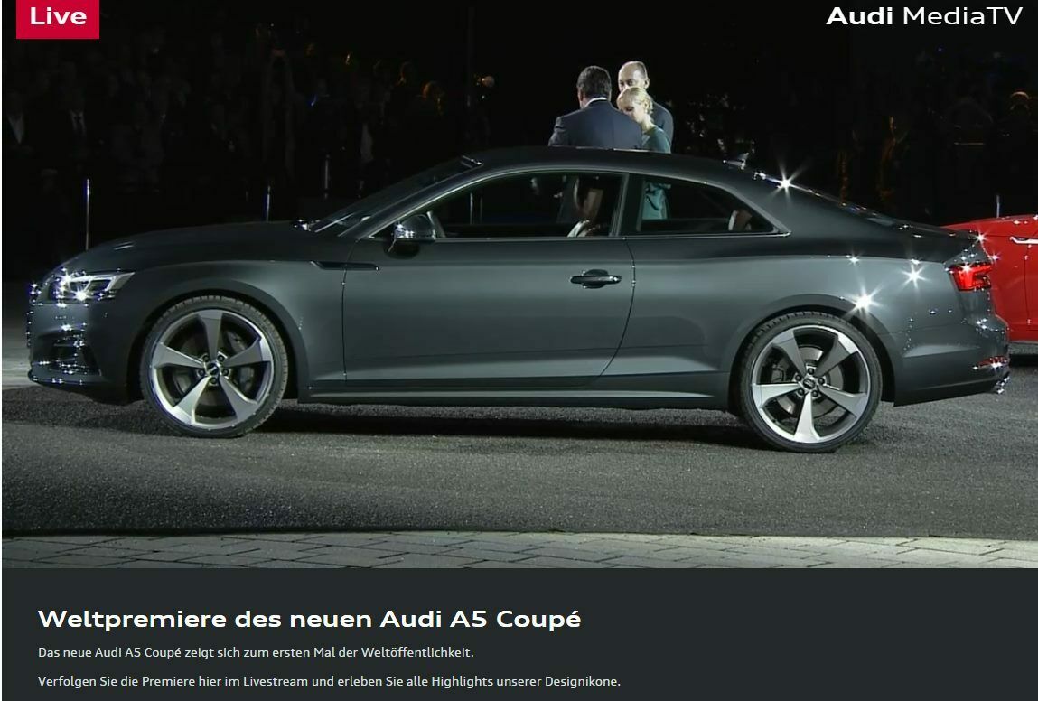 Der Konkurrenzthread - Audi A5 B9 und Mercedes C Klasse Coupé C205