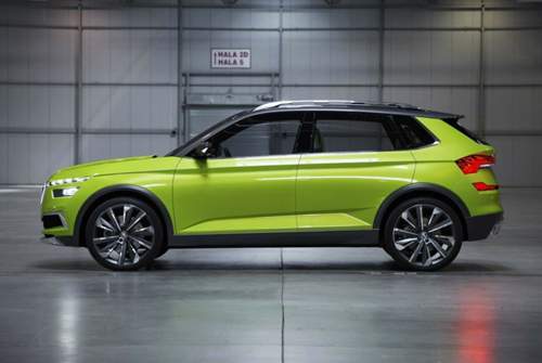 Beim Concept-Car Vision X realisiert Skoda den Allradantrieb per E-Motor an der Hinterachse - in der Serienfertigung gibt es das im VW-Konzern noch nicht