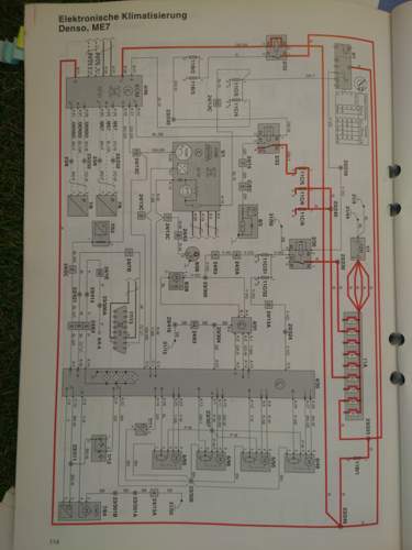 Schaltplan Klima Denso ME7