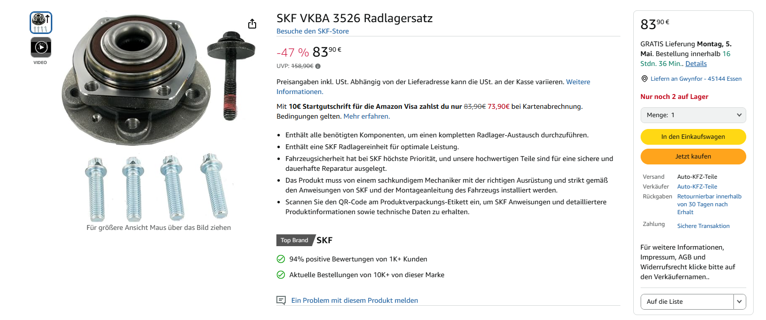 Der Kurze Frage - Kurze Antwort Thread (kFkA)