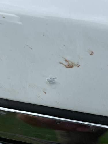 Kleine Stelle links neben der Großen