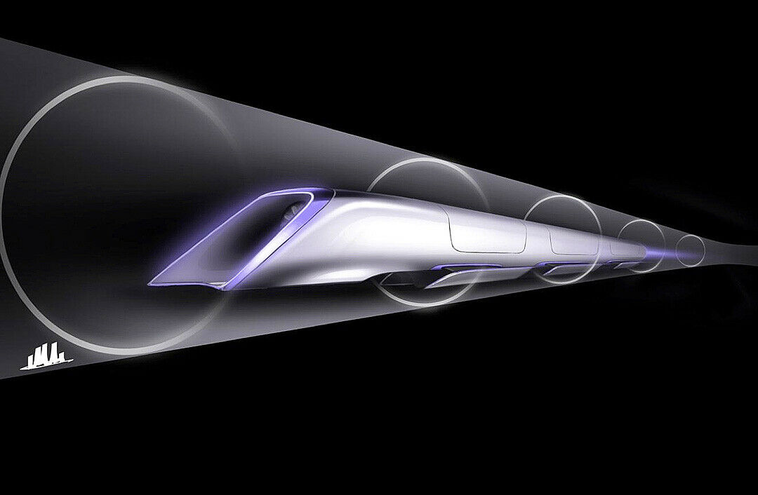 600 Kilometer in 35 Minuten: Der Hyperloop von Tesla-CEO Elon Musk soll bis zu 1.220 km/h schnell fahren