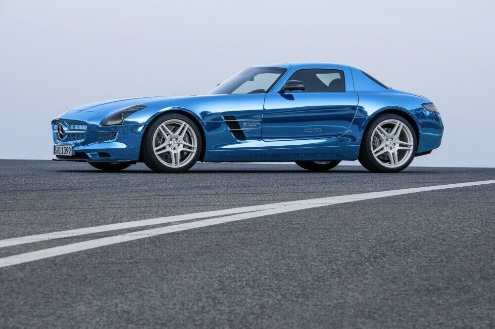 Stumm im Stand und unterwegs: SLS ED