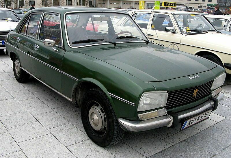 Peugeot 504. Photo MartinhansV