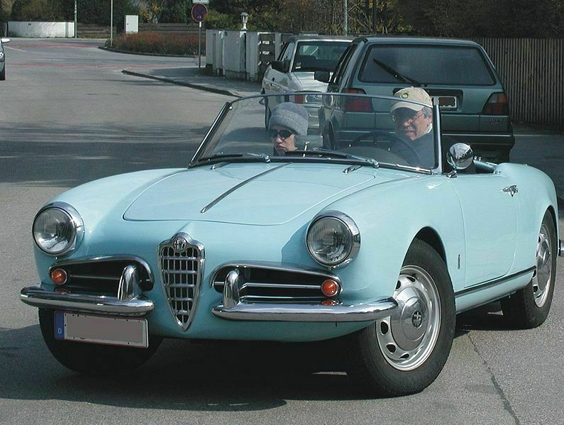 Alfa Giulietta Spider. Photo Genossegerd