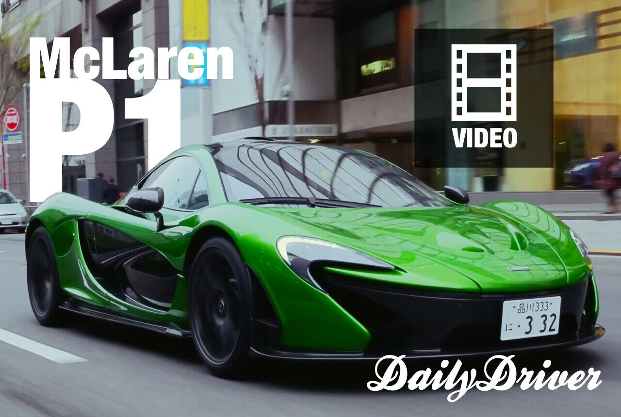 McLaren P1 als Alltagsauto: Go Hiramatsu aus Tokio fährt mit seinem P1 jeden Tag zur Arbeit