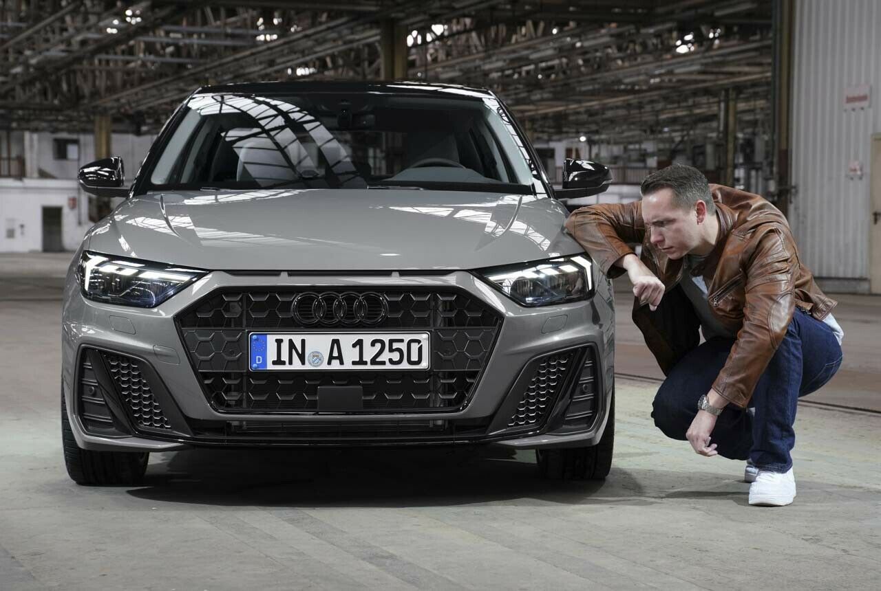 Ganz schön grimmig: Böse Front am neuen Audi A1, hier mit optionalem S-Line-Paket