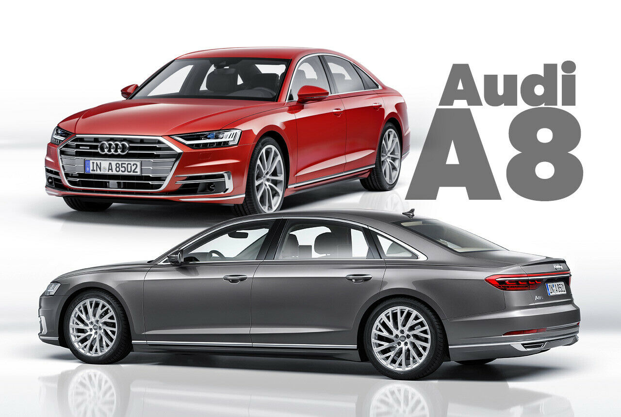 Audi A8 D5: Die vierte Generation startet 2017 mit sechs Zylindern. V8- und W12-Modelle folgen 2018