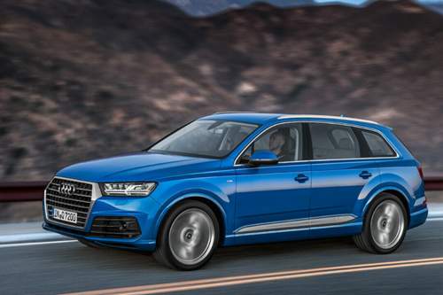 Die Motoren des Audi Q7 werden sparsamer, einige legen an Leistung zu