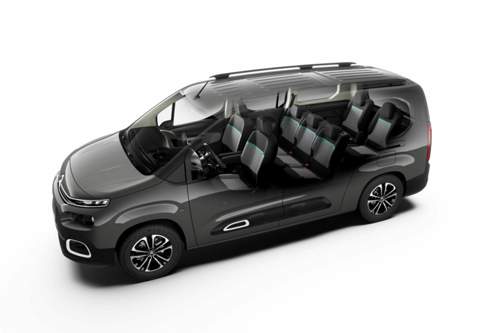 Citroën Berlingo III (2018): Beide Längen können 7 Sitzplätze aufnehmen