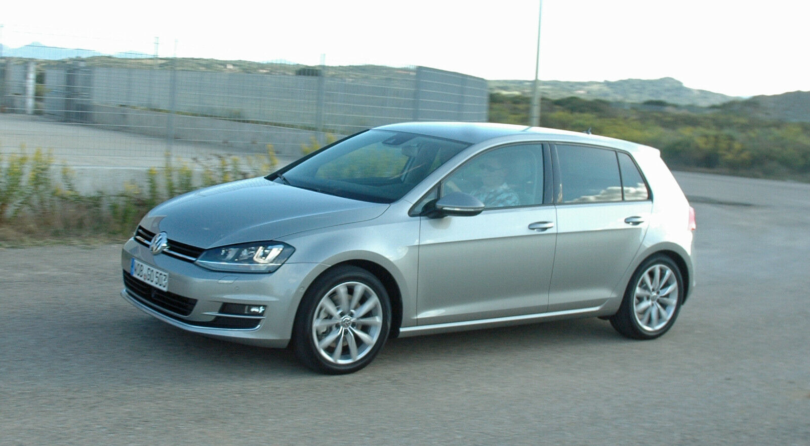 Der Golf 7 fährt angenehm und stabil