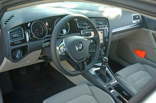 Wohnliches Interieur im Golf 7
