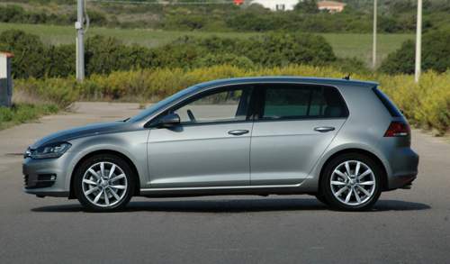 Bekannte Silhouette: Golf 7