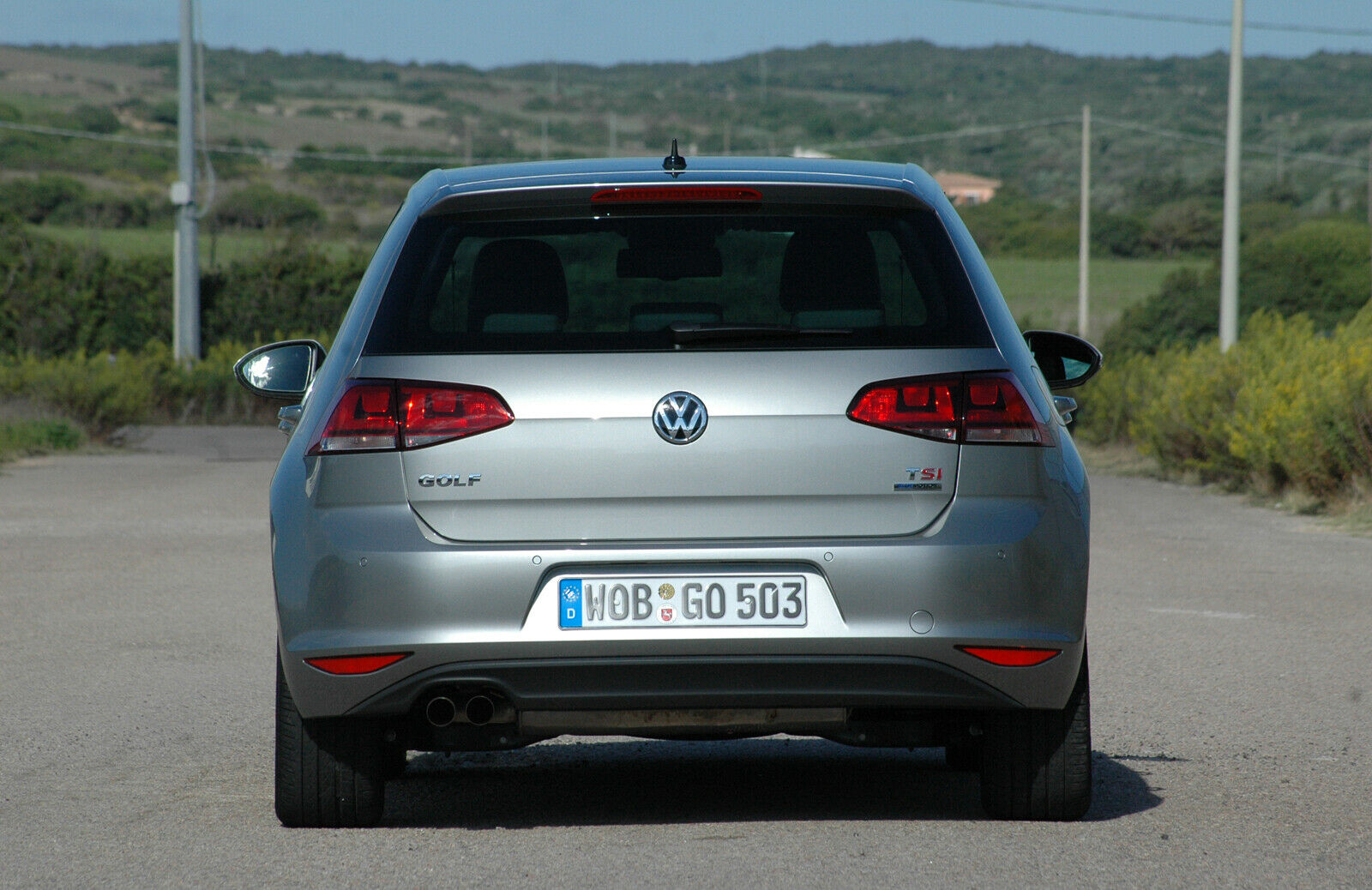 Golf 7 Heck mit Kante