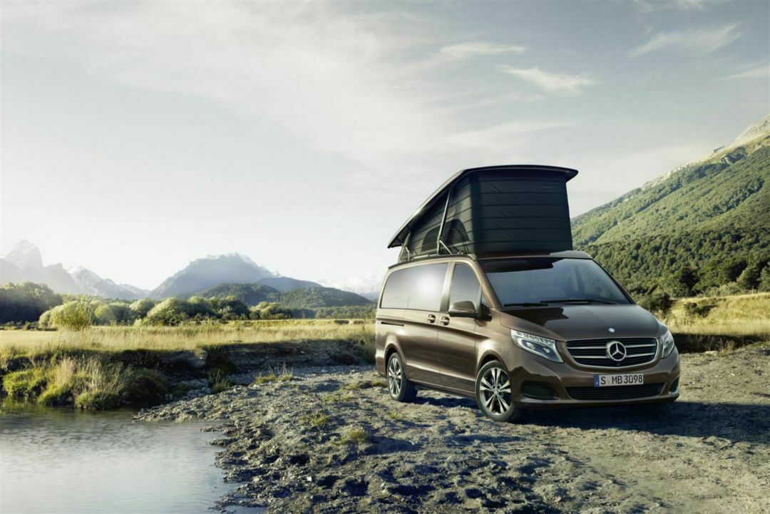 Der Marco Polo basiert auf der Mercedes V-Klasse