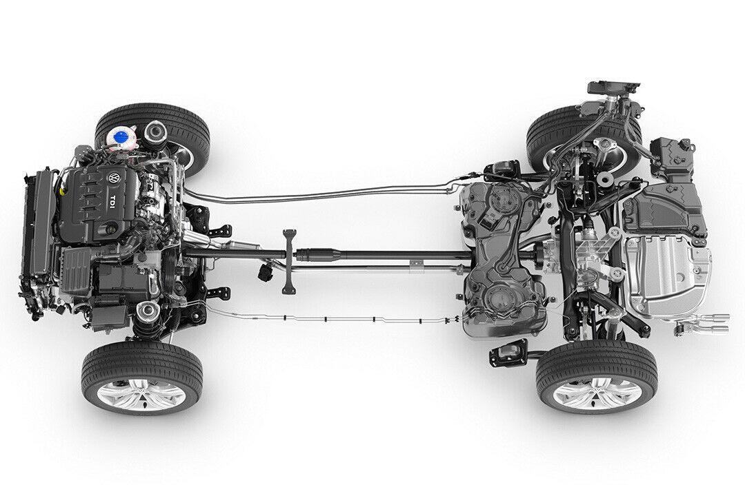 Die Basis-Motoren gibt es mit Frontantrieb, alle anderen (zum Teil optional) mit Allrad