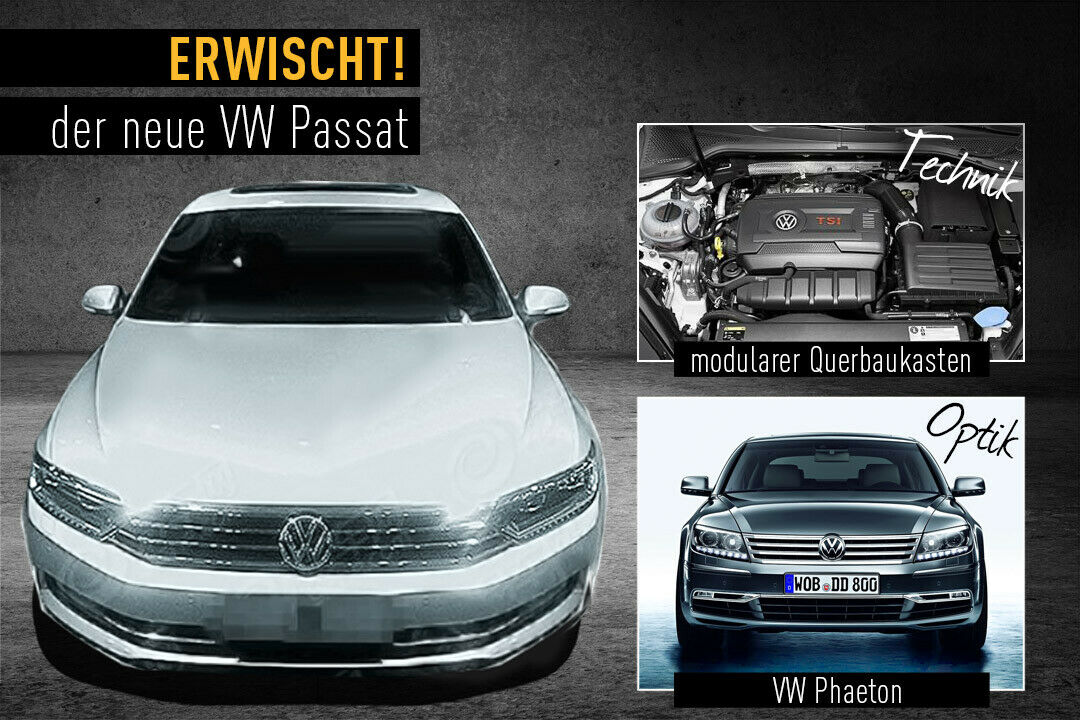 Der neue Passat startet 2014. Wie er aussieht, zeigen Fotos aus China: Der Magotan ist die asiatische Schwester der Mittelklasse-Limousine